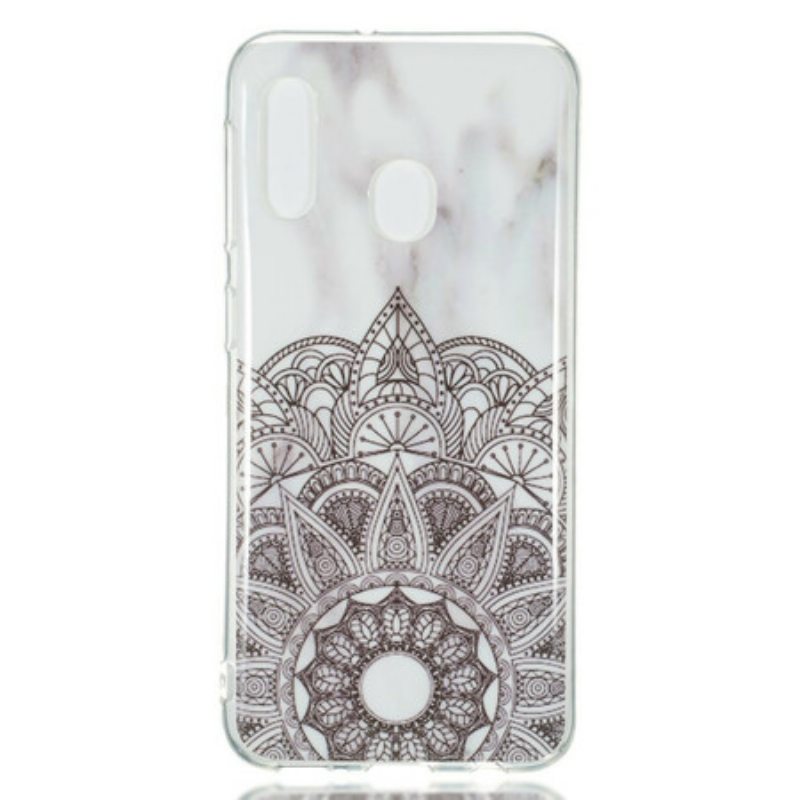 Kuori Samsung Galaxy A20e Marmoroitu Mandala