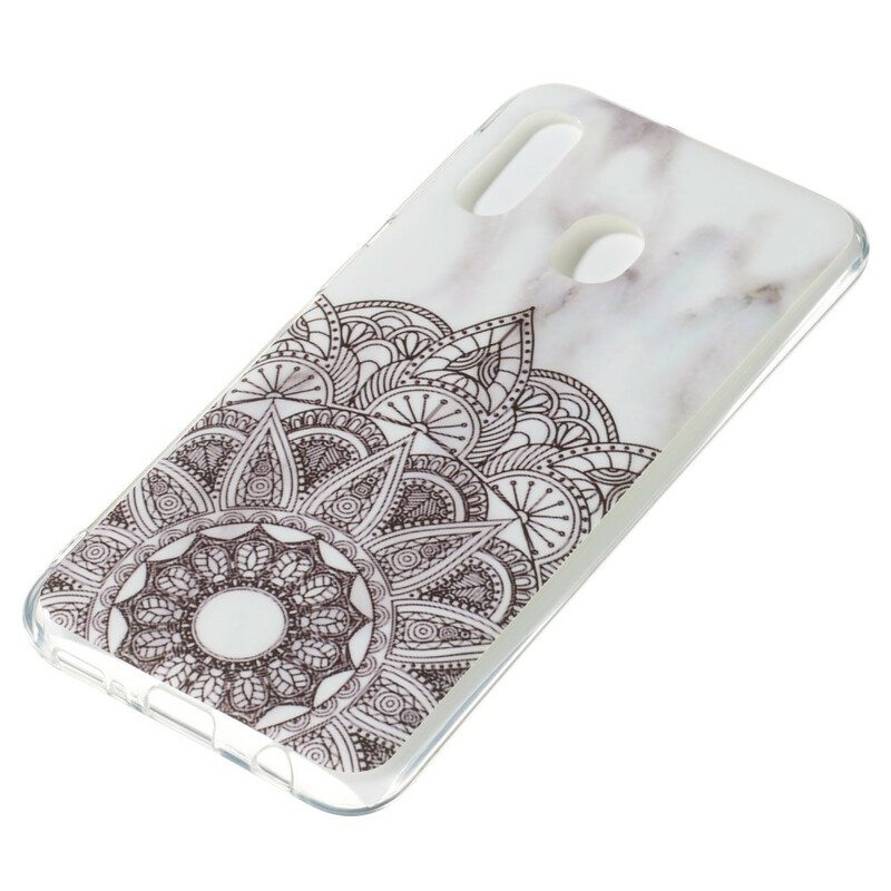 Kuori Samsung Galaxy A20e Marmoroitu Mandala