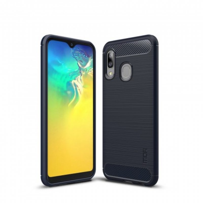 Kuori Samsung Galaxy A20e Mofi Harjattu Hiilikuitu