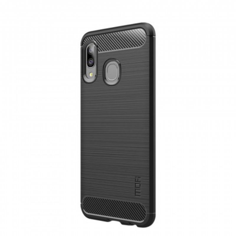 Kuori Samsung Galaxy A20e Mofi Harjattu Hiilikuitu
