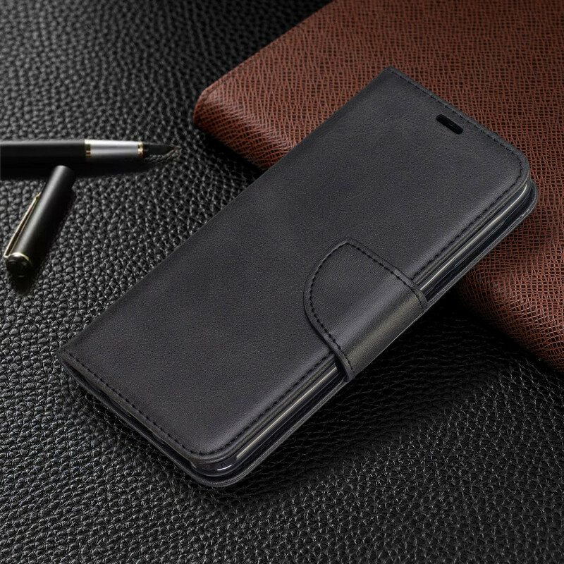 Nahkakotelo Samsung Galaxy A20e Kotelot Flip Sileä Läppä Viisto