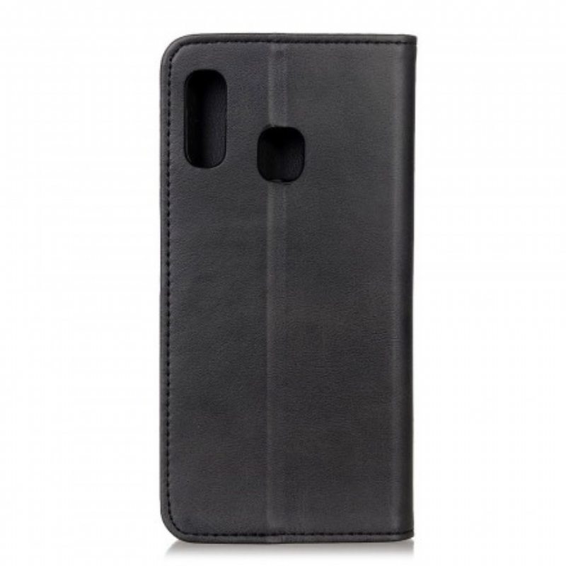Puhelinkuoret Samsung Galaxy A20e Kotelot Flip Halkaistu Nahka