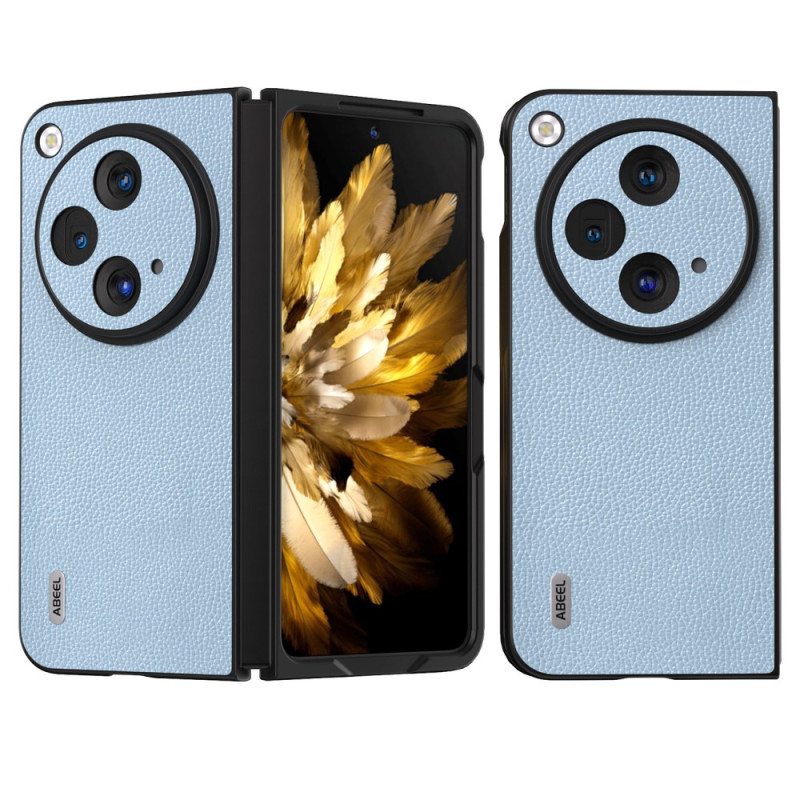 Kuori Oneplus Open Abeel Litchi Natural Leather