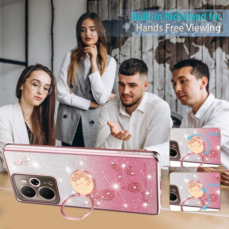 Case Realme 14t 5g Puhelinkuoret Kadem-tekojalokivisormuksen Pidike