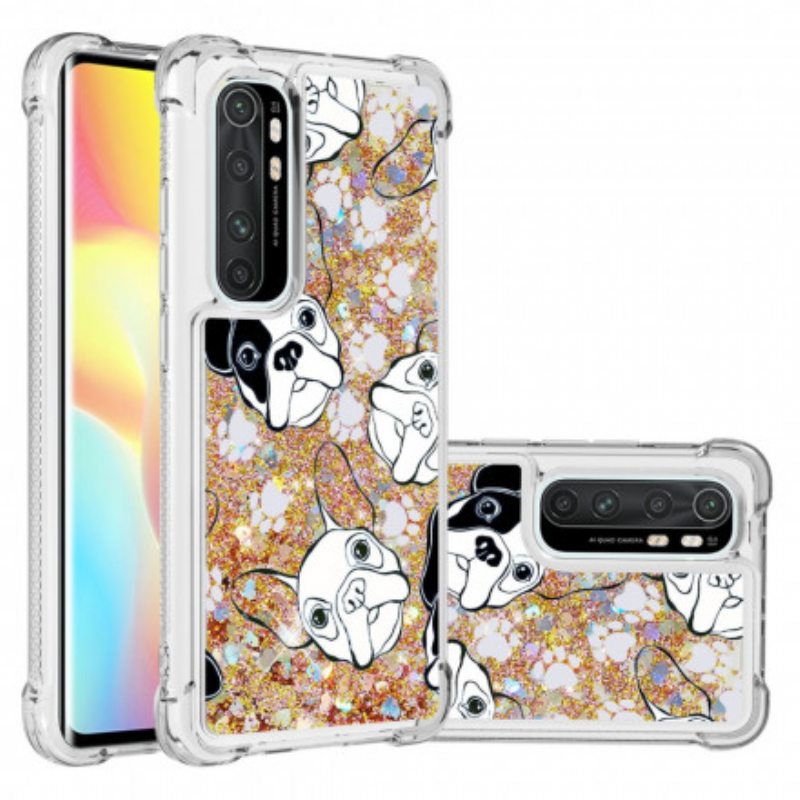 Kuori Xiaomi Mi Note 10 Lite Herra Koiran Paljetteja