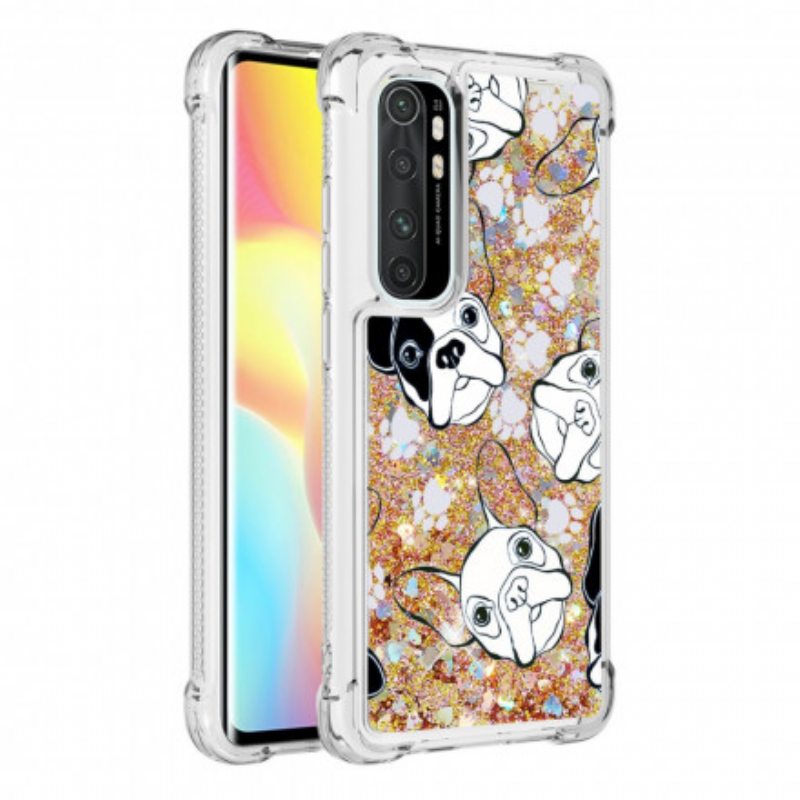 Kuori Xiaomi Mi Note 10 Lite Herra Koiran Paljetteja