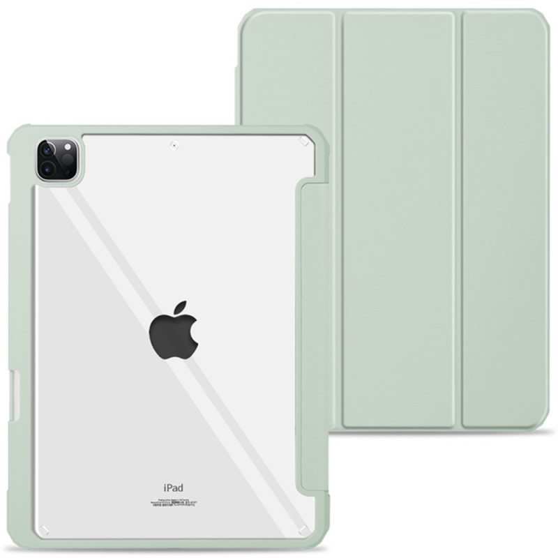 Puhelinkuoret iPad Pro 11" (2021) Hybridi Läpinäkyvä Kynäpidike