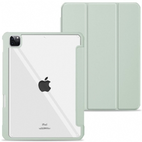 Puhelinkuoret iPad Pro 11" (2021) Hybridi Läpinäkyvä Kynäpidike