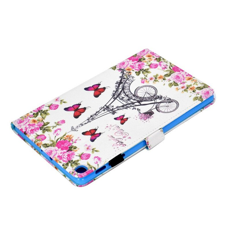 Kotelot Samsung Galaxy Tab S6 Lite Eiffel-torni Pyörä