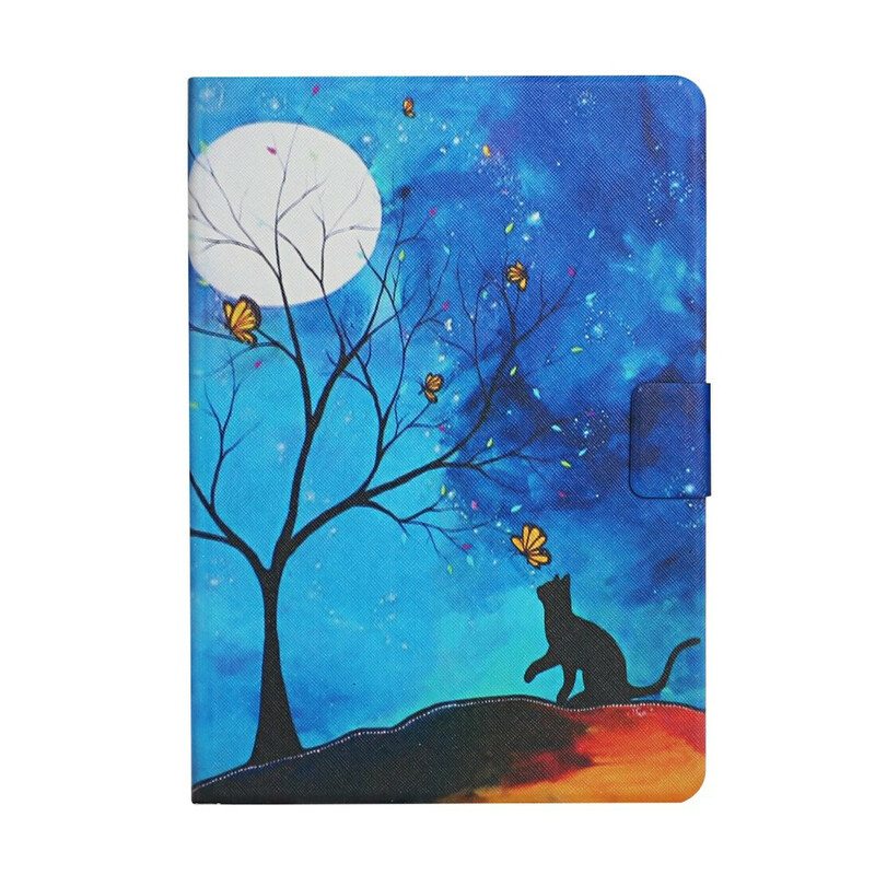 Kotelot Samsung Galaxy Tab S6 Lite Puu Kuuhun Ja Aurinkoon