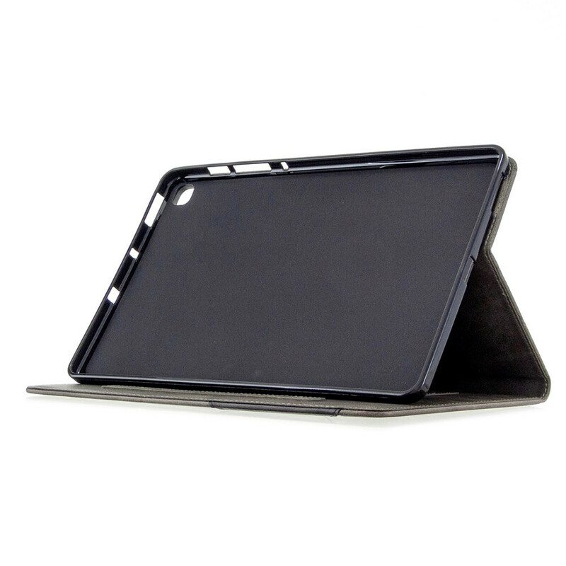 Kuoret Samsung Galaxy Tab S6 Lite Geometria Nahkaefekti