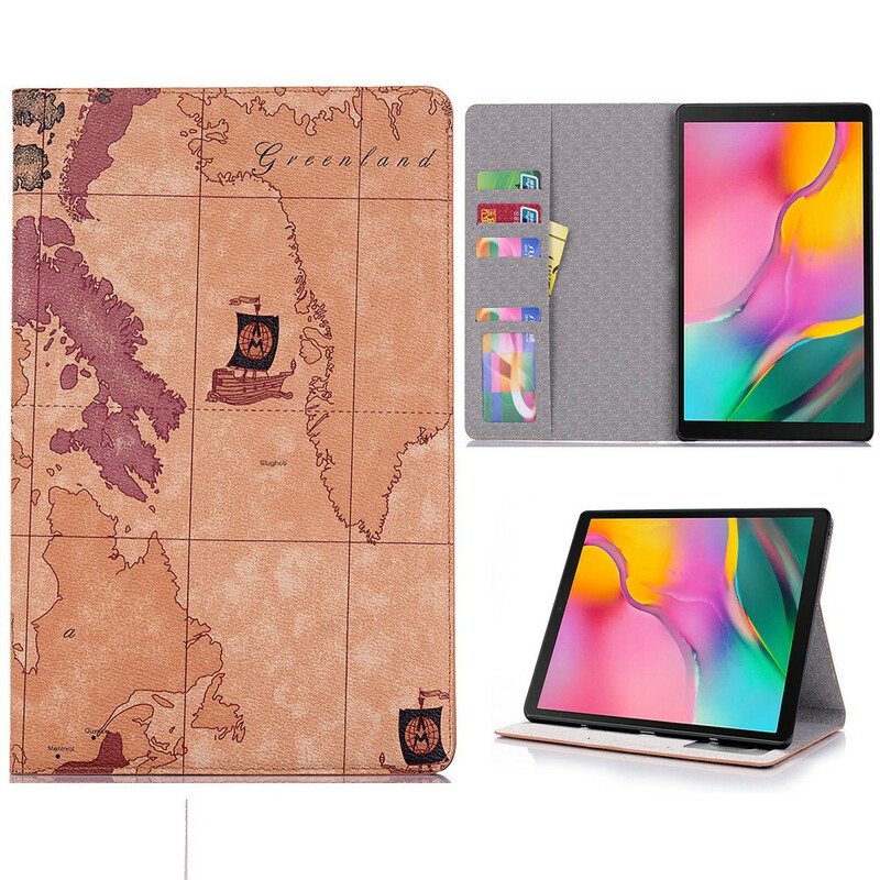 Kuoret Samsung Galaxy Tab S6 Lite Vintage Kortti