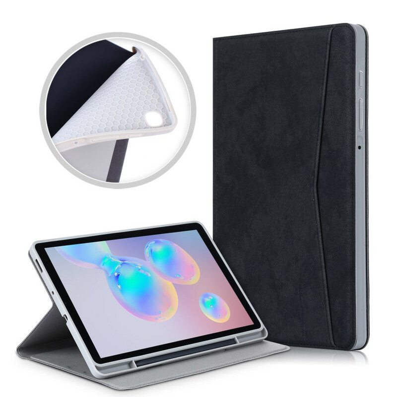Nahkakuori Samsung Galaxy Tab S6 Lite Matta Keinonahka