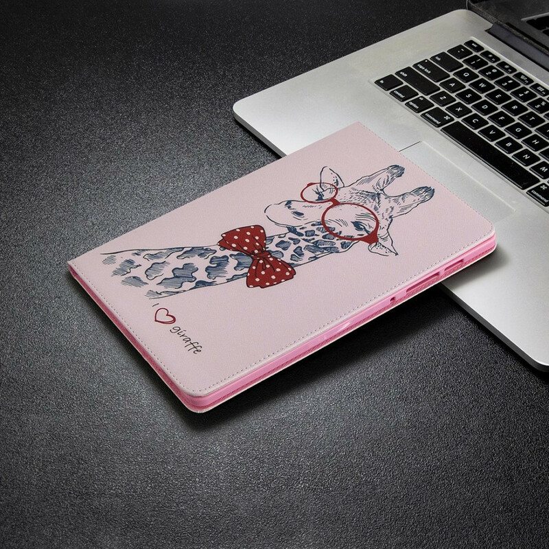 Nahkakuori Samsung Galaxy Tab S6 Lite Taitava Kirahvi
