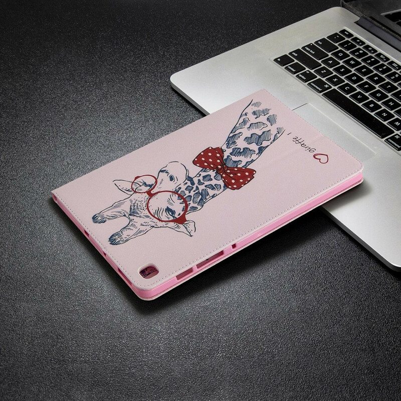 Nahkakuori Samsung Galaxy Tab S6 Lite Taitava Kirahvi