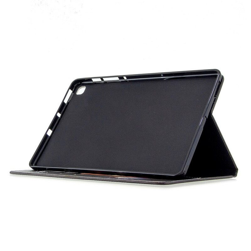 Nahkakuori Samsung Galaxy Tab S6 Lite Vaarallinen Karhu