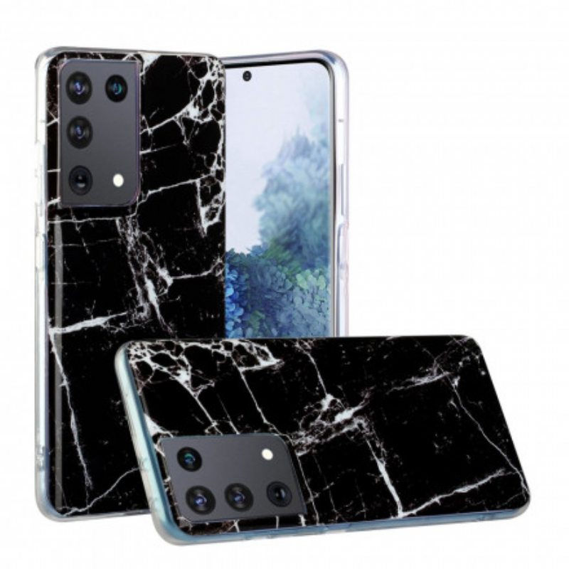 Case Samsung Galaxy S21 Ultra 5G Klassinen Marmori