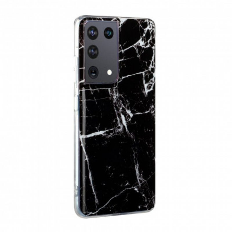 Case Samsung Galaxy S21 Ultra 5G Klassinen Marmori