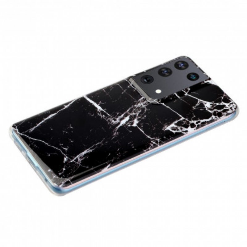 Case Samsung Galaxy S21 Ultra 5G Klassinen Marmori