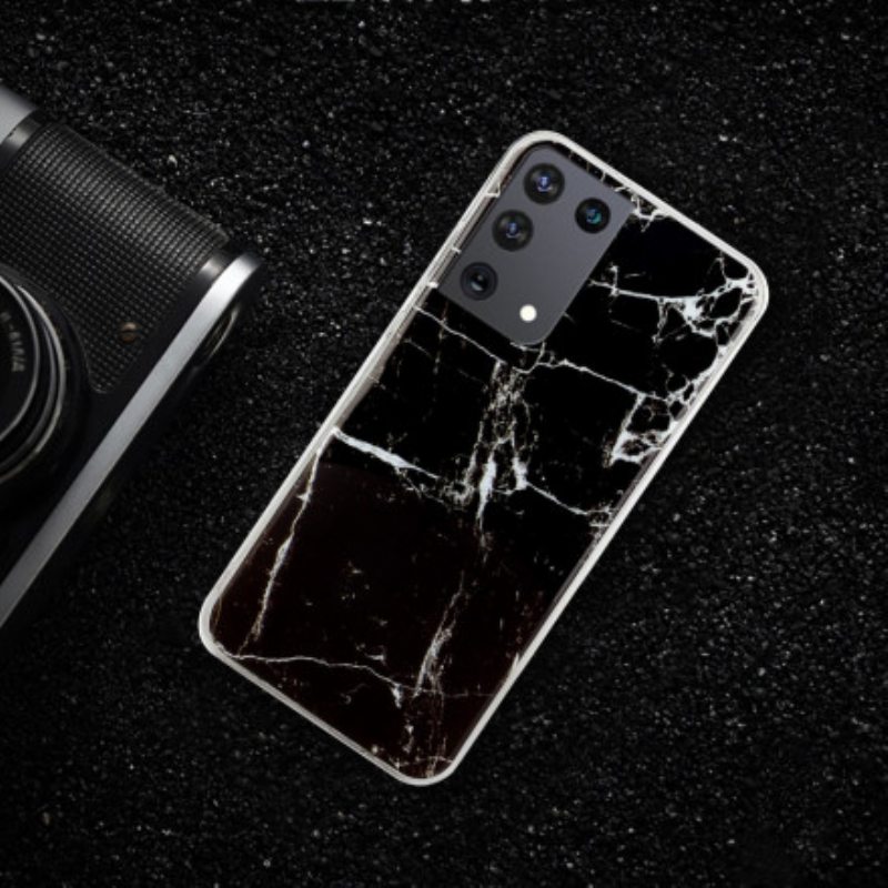 Case Samsung Galaxy S21 Ultra 5G Klassinen Marmori
