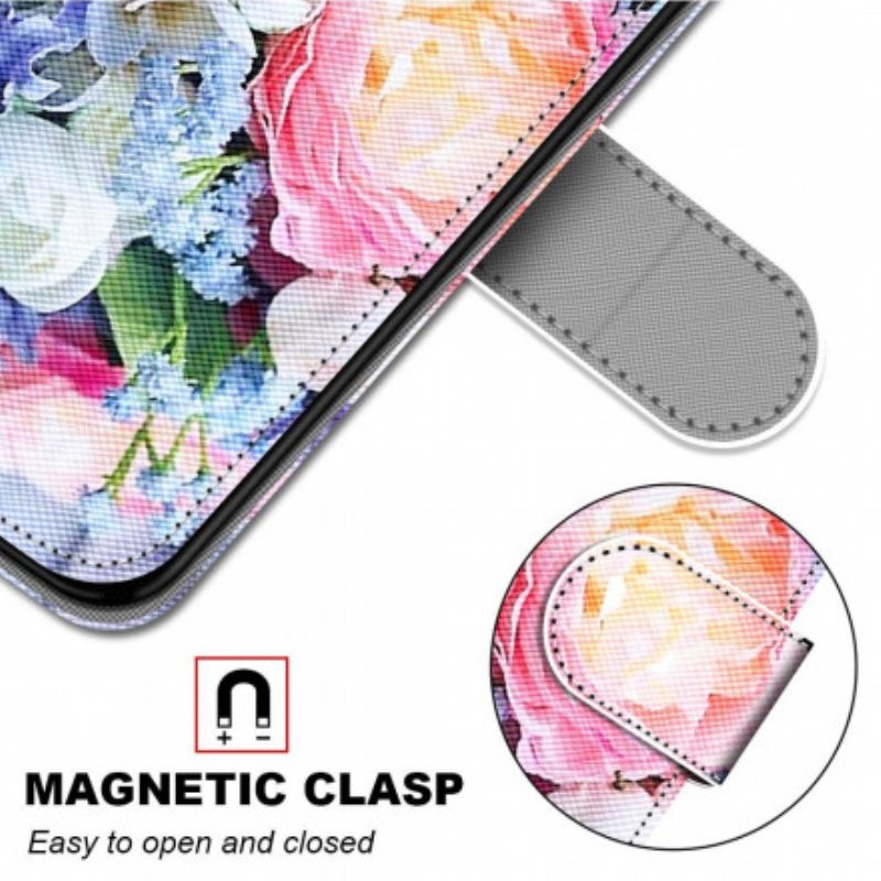 Flip Case Samsung Galaxy S21 Ultra 5G Floral Wonder