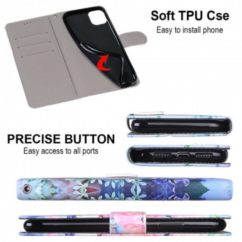 Flip Case Samsung Galaxy S21 Ultra 5G Floral Wonder