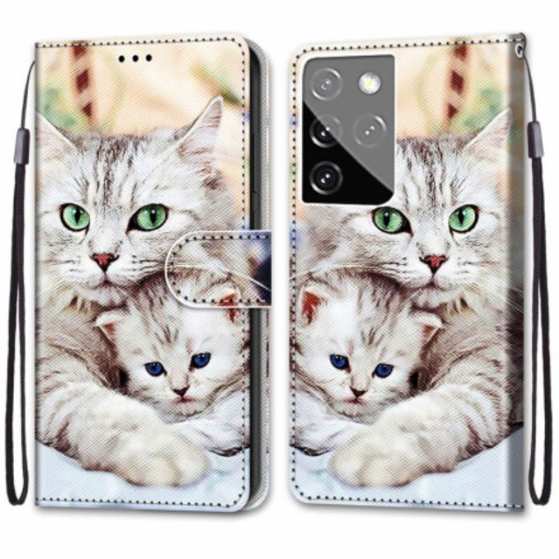 Kotelot Samsung Galaxy S21 Ultra 5G Kissan Perhe