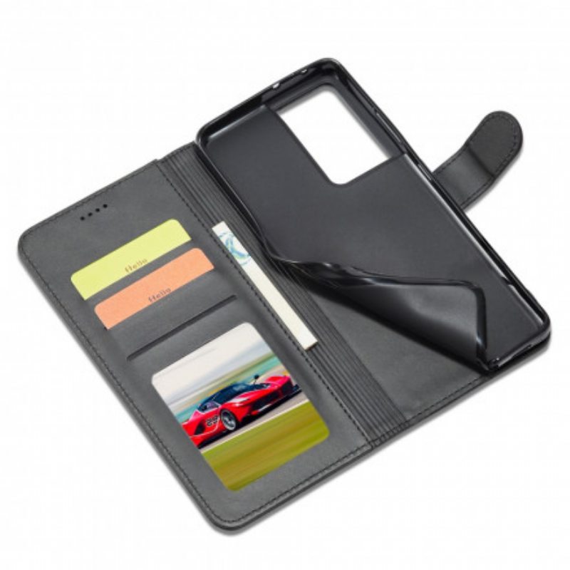 Kotelot Samsung Galaxy S21 Ultra 5G Lc.imeeke Nahkaefekti