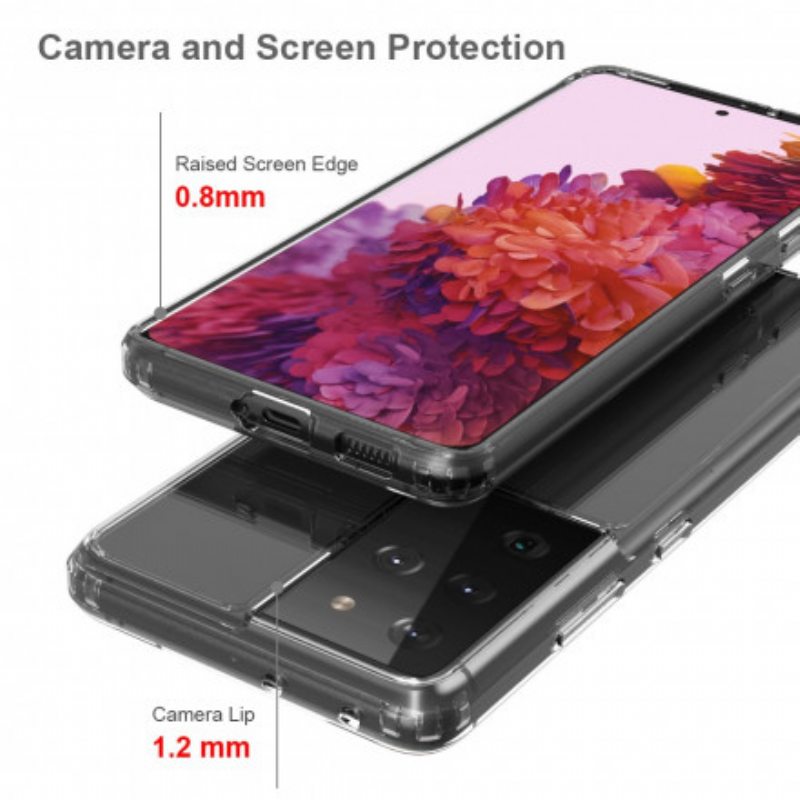 Kuori Samsung Galaxy S21 Ultra 5G Kirkas Kristalli