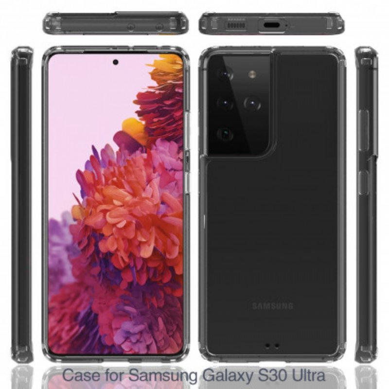 Kuori Samsung Galaxy S21 Ultra 5G Kirkas Kristalli