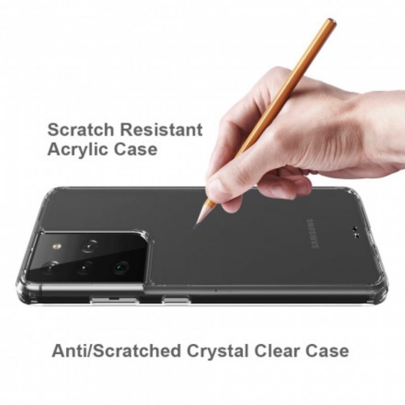 Kuori Samsung Galaxy S21 Ultra 5G Kirkas Kristalli
