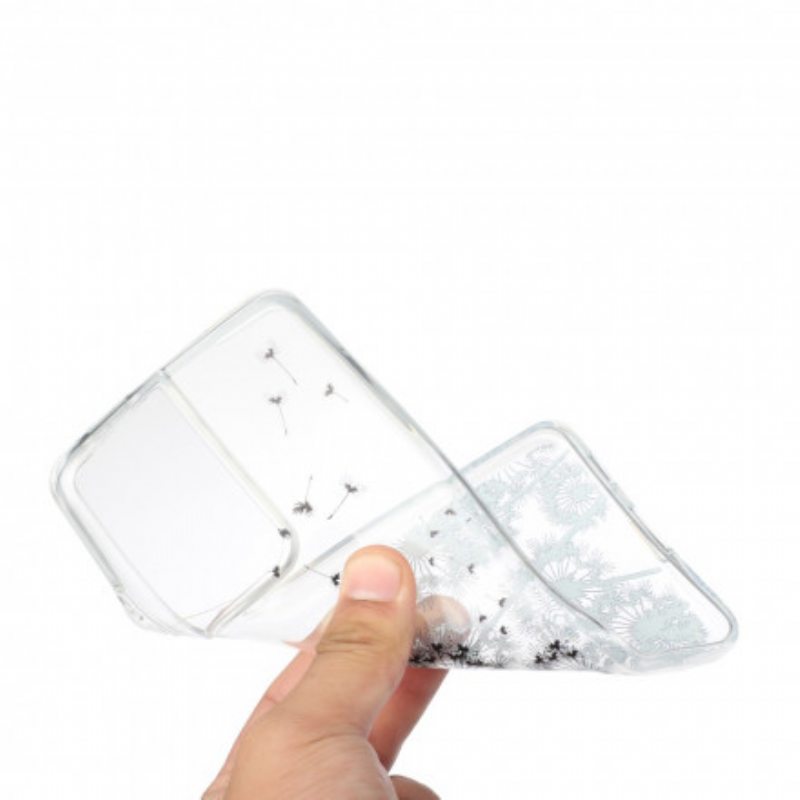 Kuori Samsung Galaxy S21 Ultra 5G Saumattomat Mustat Voikukat