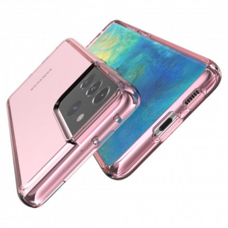 Kuori Samsung Galaxy S21 Ultra 5G Värillinen Läpinäkyvä