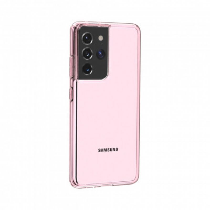 Kuori Samsung Galaxy S21 Ultra 5G Värillinen Läpinäkyvä