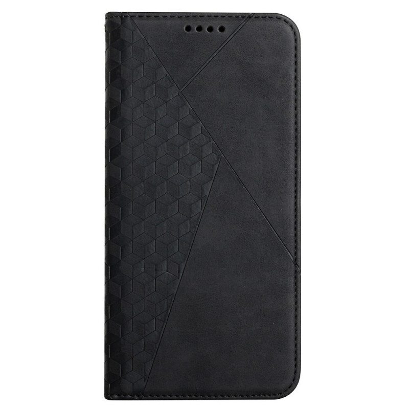 Puhelinkuoret Samsung Galaxy S21 Ultra 5G Kotelot Flip Geo-nahkaefekti