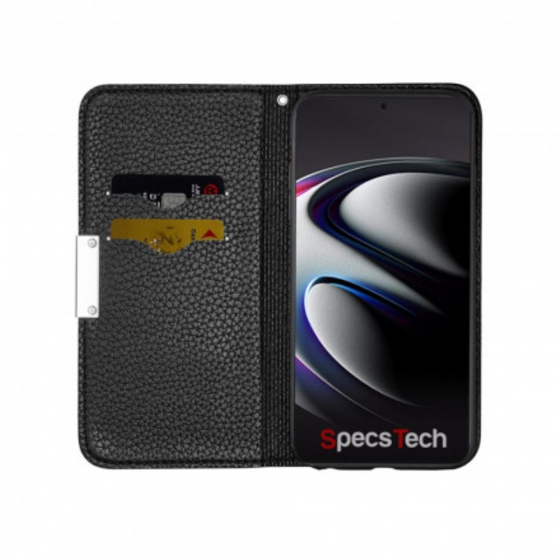 Puhelinkuoret Samsung Galaxy S21 Ultra 5G Kotelot Flip Keinonahka Litchi Ultra Chic