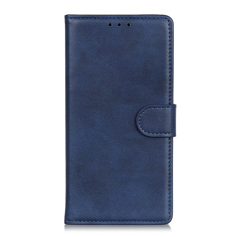 Flip Case Xiaomi Redmi Note 9S / 9 Pro Retro Mattanahkaefekti