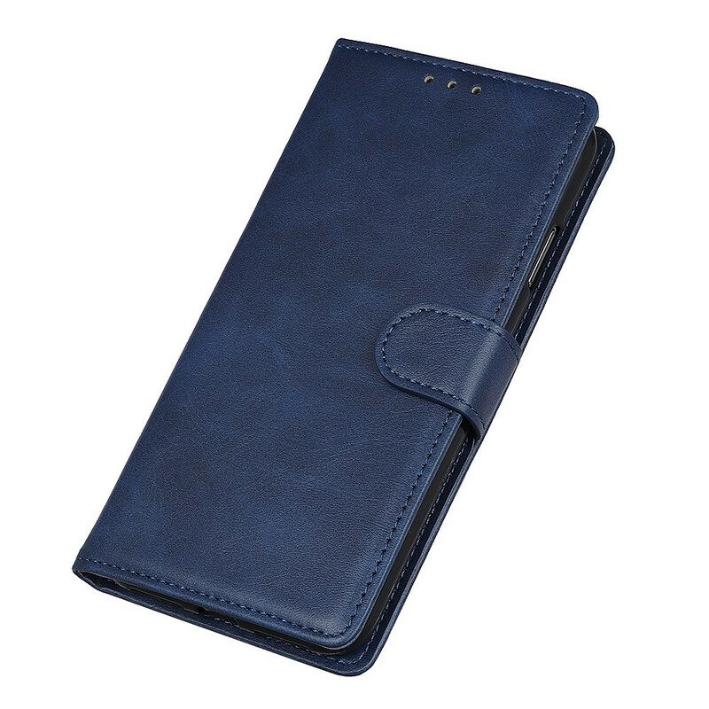 Flip Case Xiaomi Redmi Note 9S / 9 Pro Retro Mattanahkaefekti