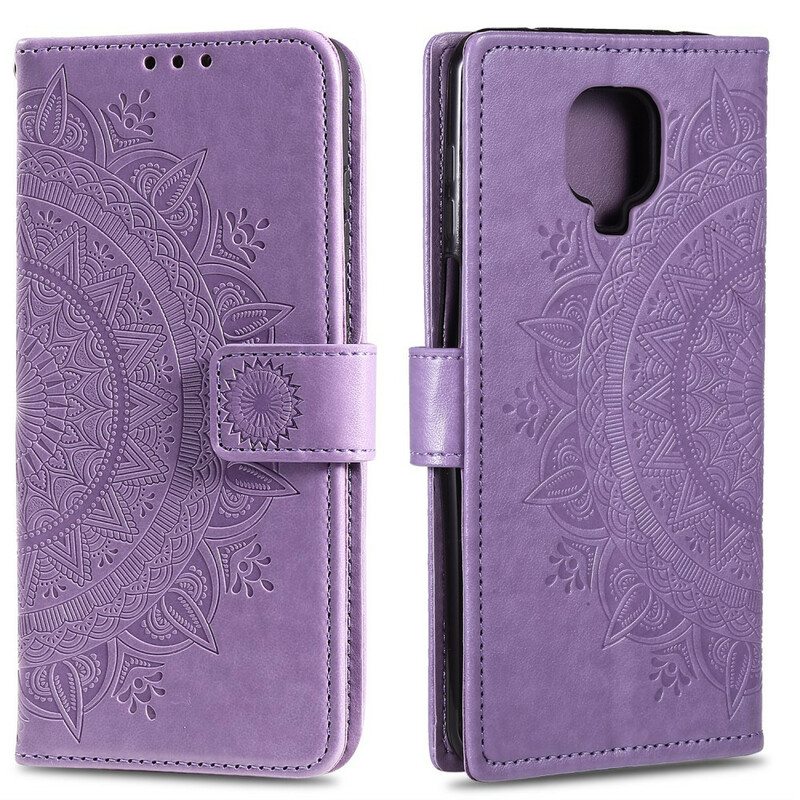 Kotelot Xiaomi Redmi Note 9S / 9 Pro Auringon Mandala