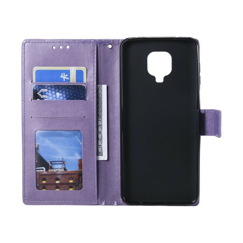 Kotelot Xiaomi Redmi Note 9S / 9 Pro Auringon Mandala