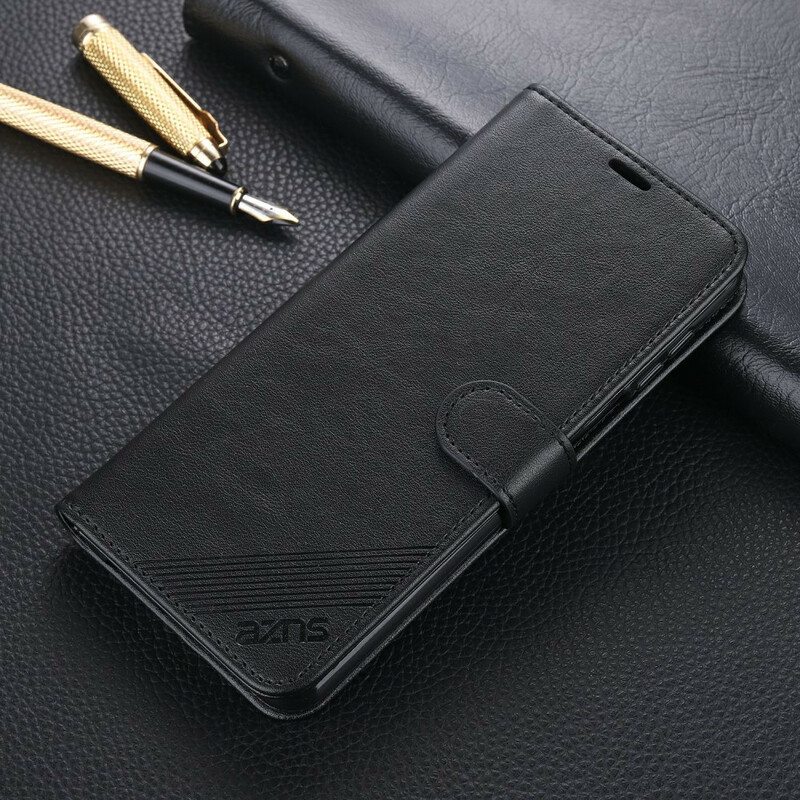 Kotelot Xiaomi Redmi Note 9S / 9 Pro Azns Keinonahkaa