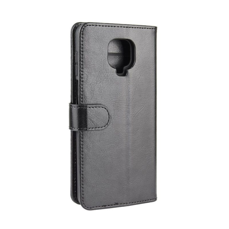 Kotelot Xiaomi Redmi Note 9S / 9 Pro Klassinen Nahkaefekti