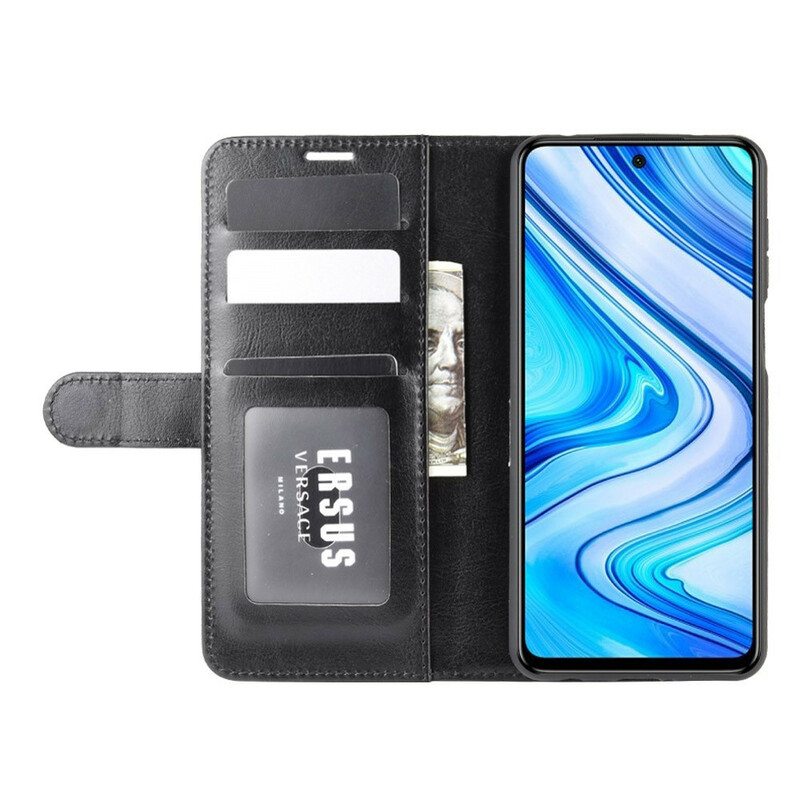 Kotelot Xiaomi Redmi Note 9S / 9 Pro Klassinen Nahkaefekti