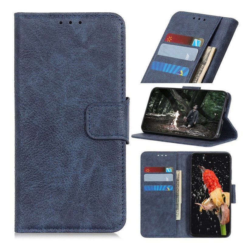 Kotelot Xiaomi Redmi Note 9S / 9 Pro Litchi Ultra -keinonahka