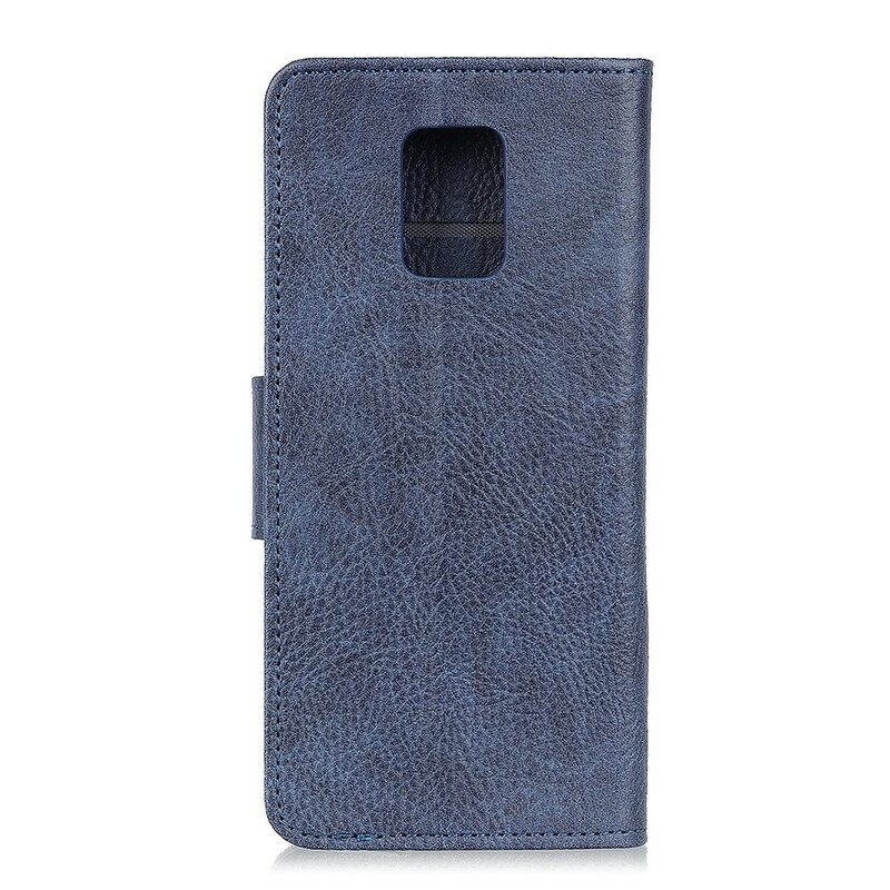 Kotelot Xiaomi Redmi Note 9S / 9 Pro Litchi Ultra -keinonahka