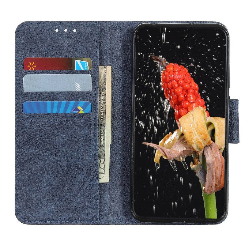 Kotelot Xiaomi Redmi Note 9S / 9 Pro Litchi Ultra -keinonahka