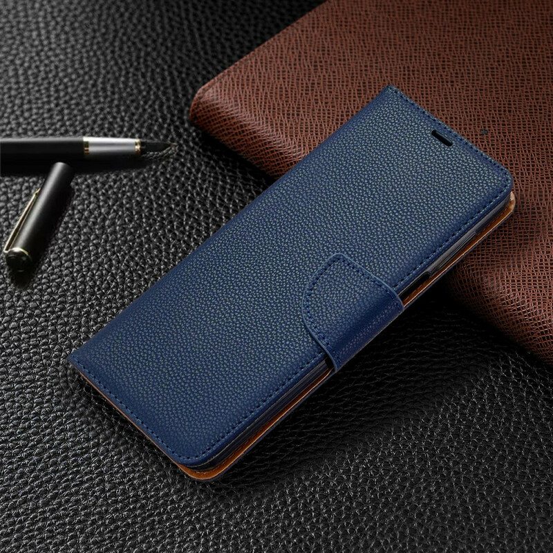 Kotelot Xiaomi Redmi Note 9S / 9 Pro Litsi-nahkaefekti