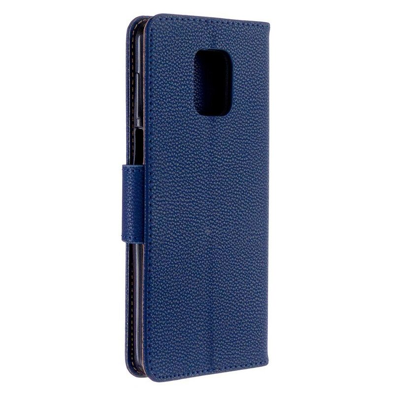 Kotelot Xiaomi Redmi Note 9S / 9 Pro Litsi-nahkaefekti