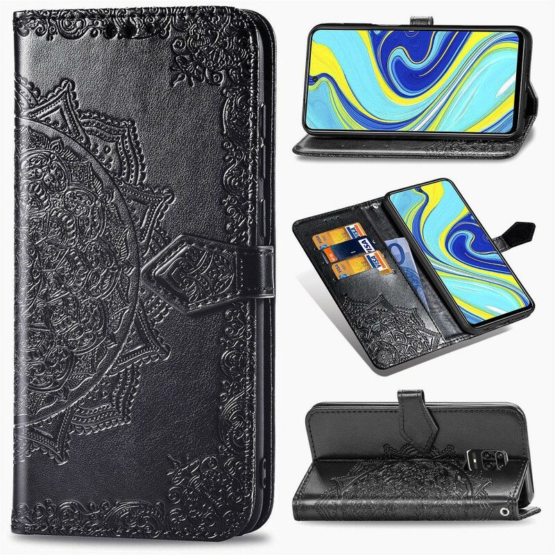 Kotelot Xiaomi Redmi Note 9S / 9 Pro Mandala Keskiaika