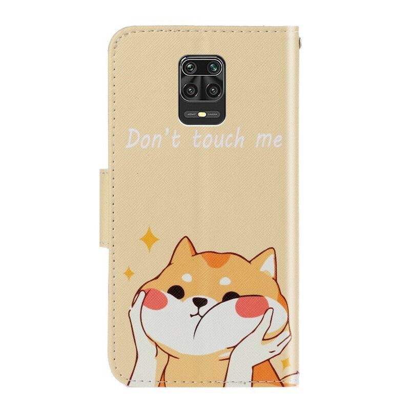 Kotelot Xiaomi Redmi Note 9S / 9 Pro Suojaketju Kuori Kissa Älä Koske Minuun Hihnalla